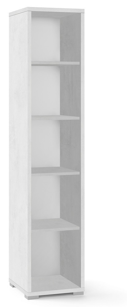 MOBILE COLONNA H182 L38 P41 cm STRUTTURA BIANCO OSSIDO SARMOG Db361k (1)