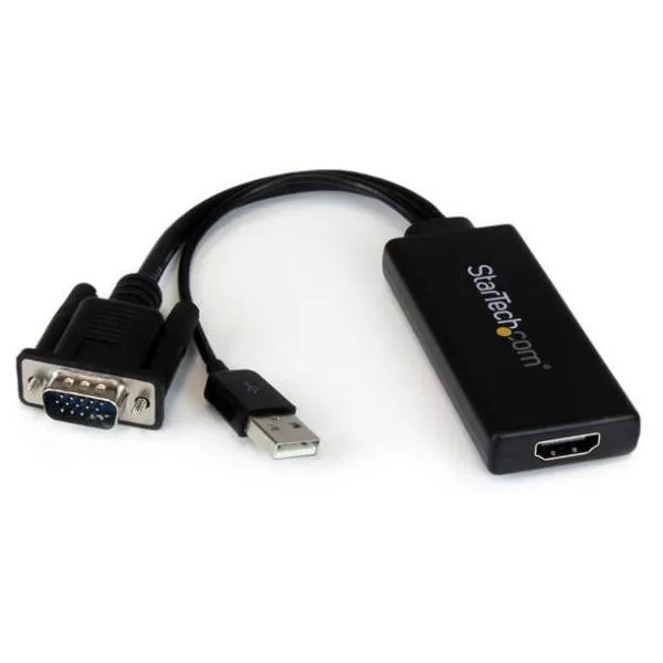 ADATTATORE VGA A HDMI AUDIO