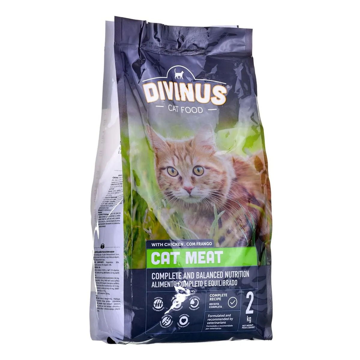 Cibo per gatti Divinus Meat Adulto Pollo 2 Kg