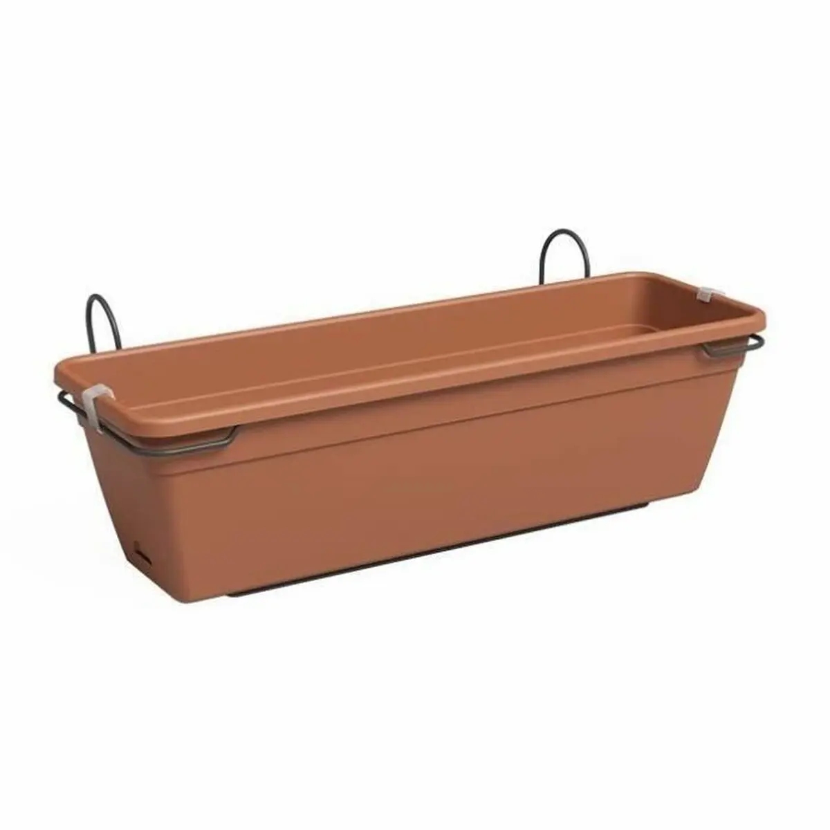 Vaso Artevasi 60 x 20 x 17,3 cm Terracotta Plastica Rettangolare