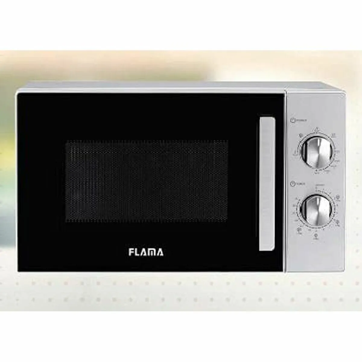 Microonde con Grill Flama 1803FL 700W 20 L Argentato Acciaio 700 W 20 L