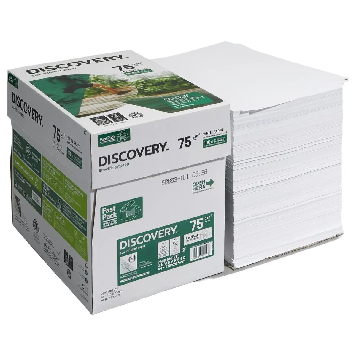 Carta Termica Bianca Discovery Discovery Fast Pack Bianco A4