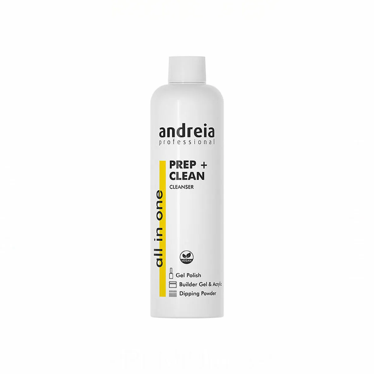 Solvente per smalto Professional All In One Prep + Clean Andreia 1ADPR (250 ml)