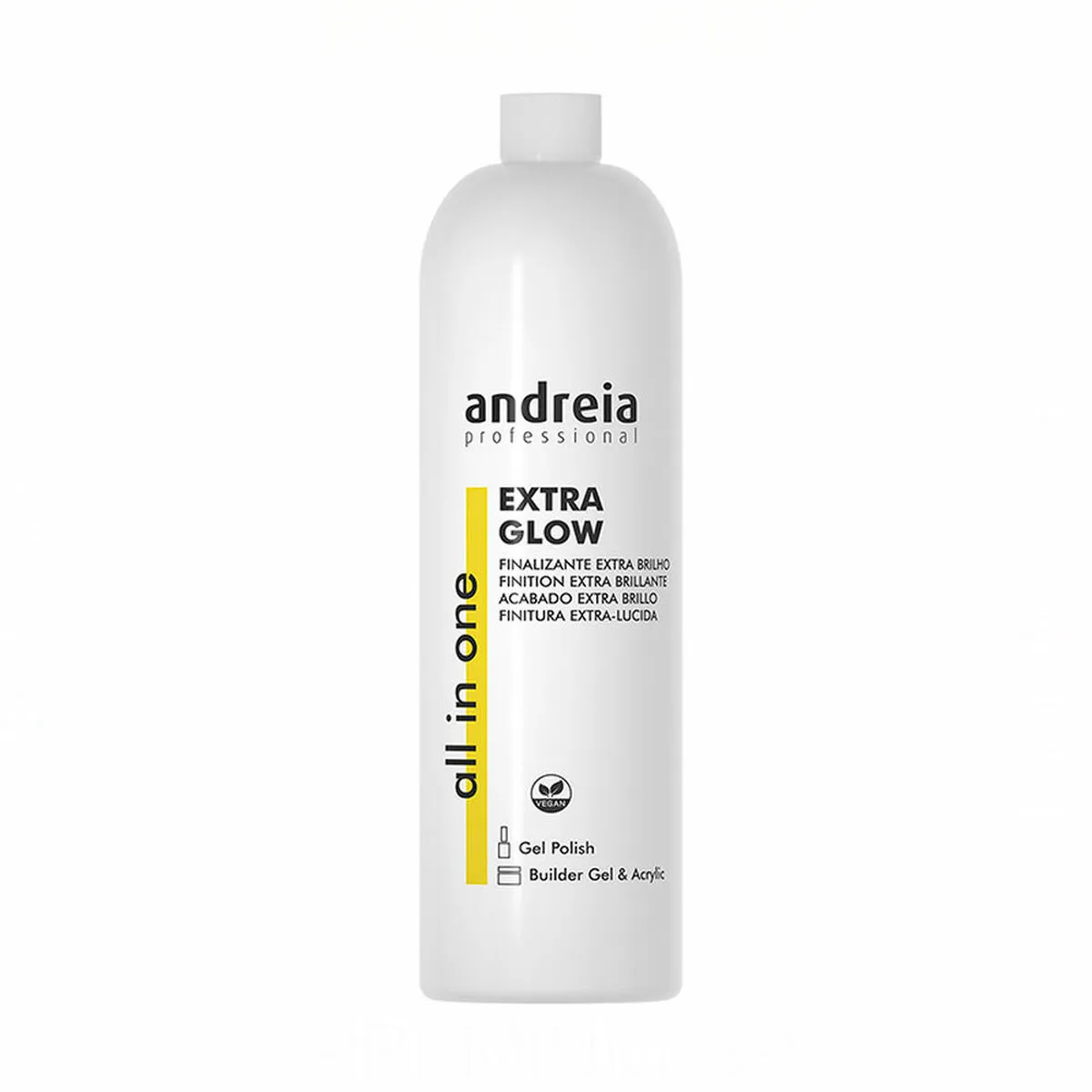 Trattamento per Unghie Professional All In One Extra Glow Andreia Professional All 1 L (1000 ml)