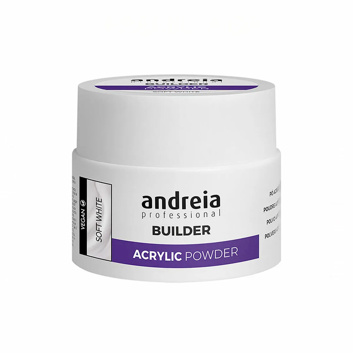 Trattamento per Unghie Professional Builder Acrylic Powder Polvos Andreia Bianco (35 g)