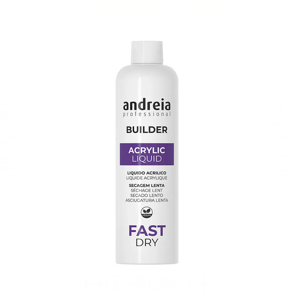 Trattamento per Unghie Professional Builder Acrylic Liquid Fast Dry Andreia Professional Builder (250 ml)