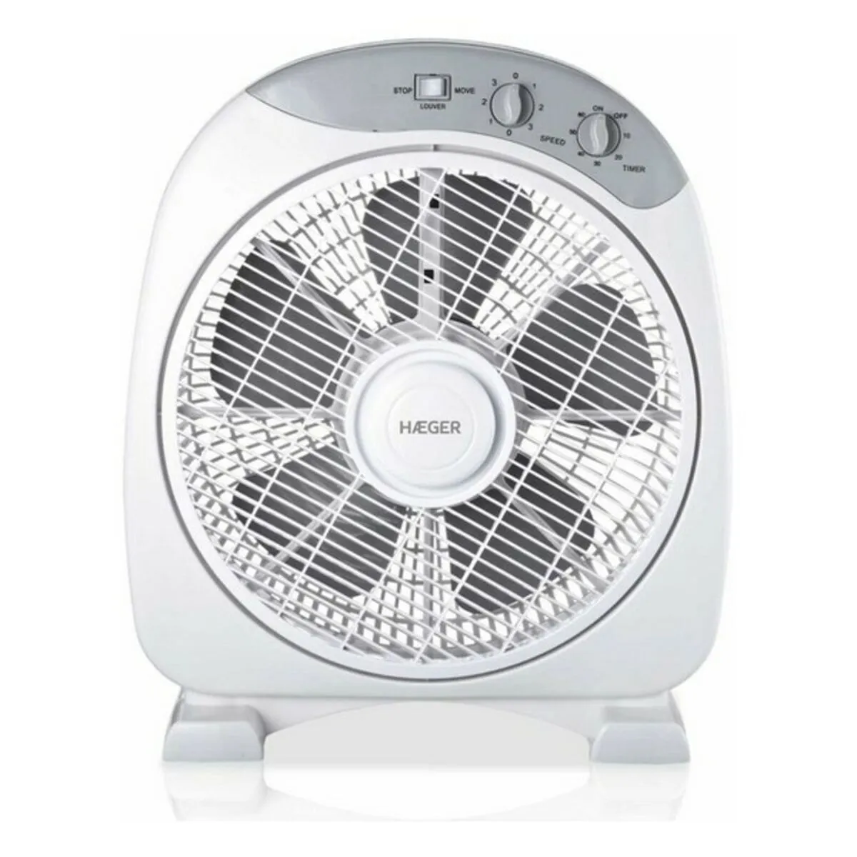 Ventilatore da Terra Haeger FF-012.004A Bianco 40 W