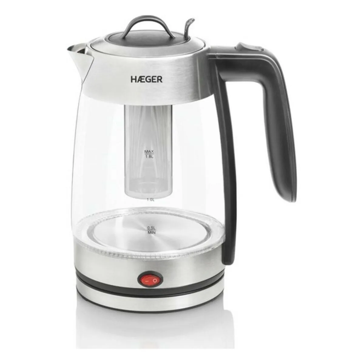 Bollitore Elettrico con Teiera Haeger Perfect Tea 2200 W 1,8 L