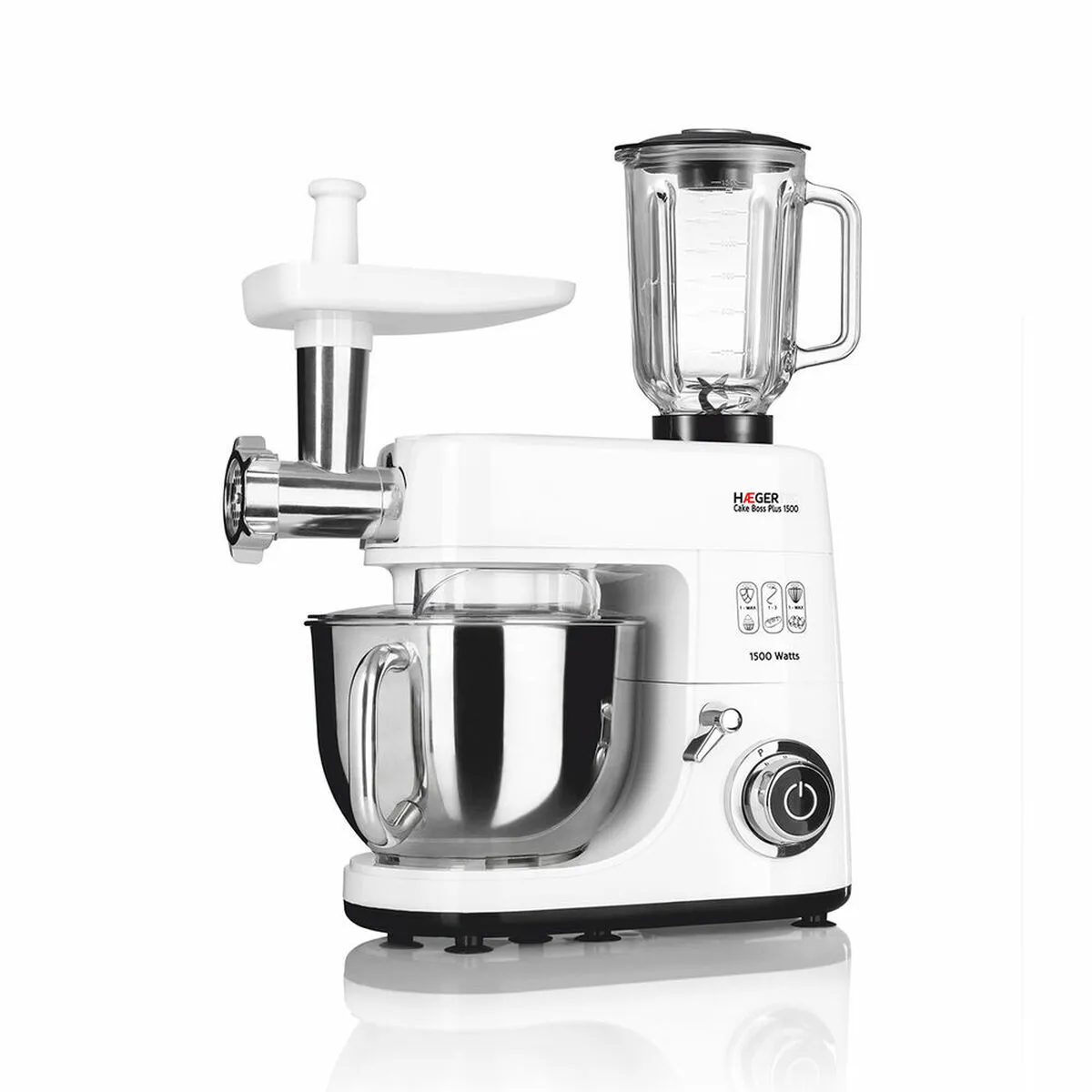 Sbattitore-Impastatrice Haeger CAKE BOSS PLUS 1500 W