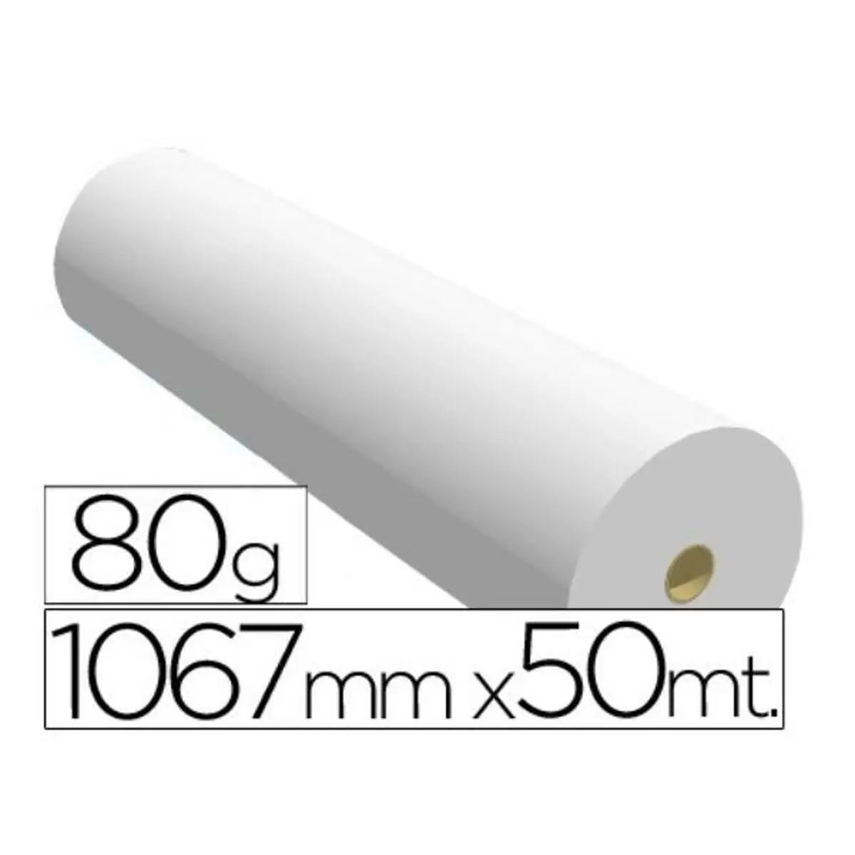 Rotolo di carta per Plotter Navigator 1067X50 80 1067 mm x 50 m