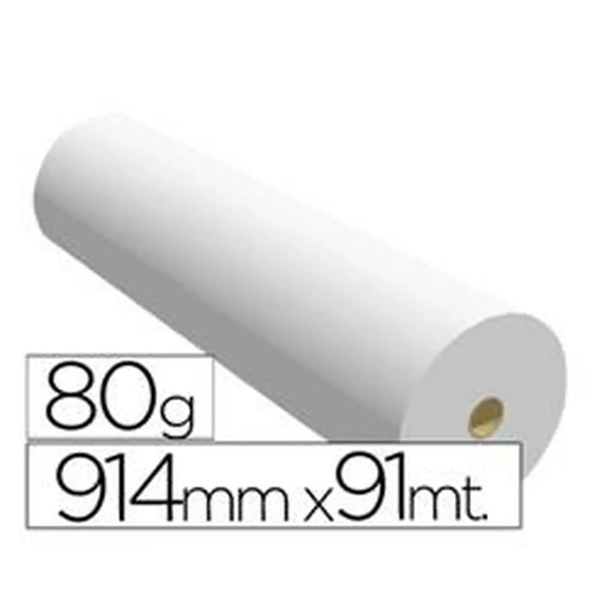 Rotolo di carta per Plotter Navigator 914X91 80 914 mm x 91 m