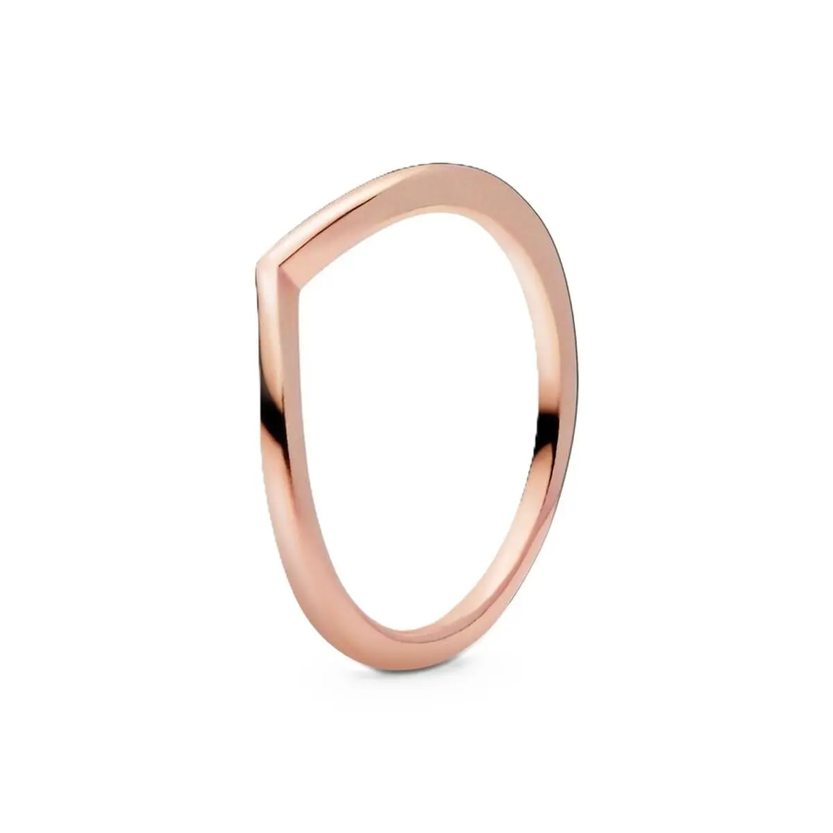 Anello Donna Pandora WISHBONE 14K ROSE GOLD-PLATED - RING - SIZE 50