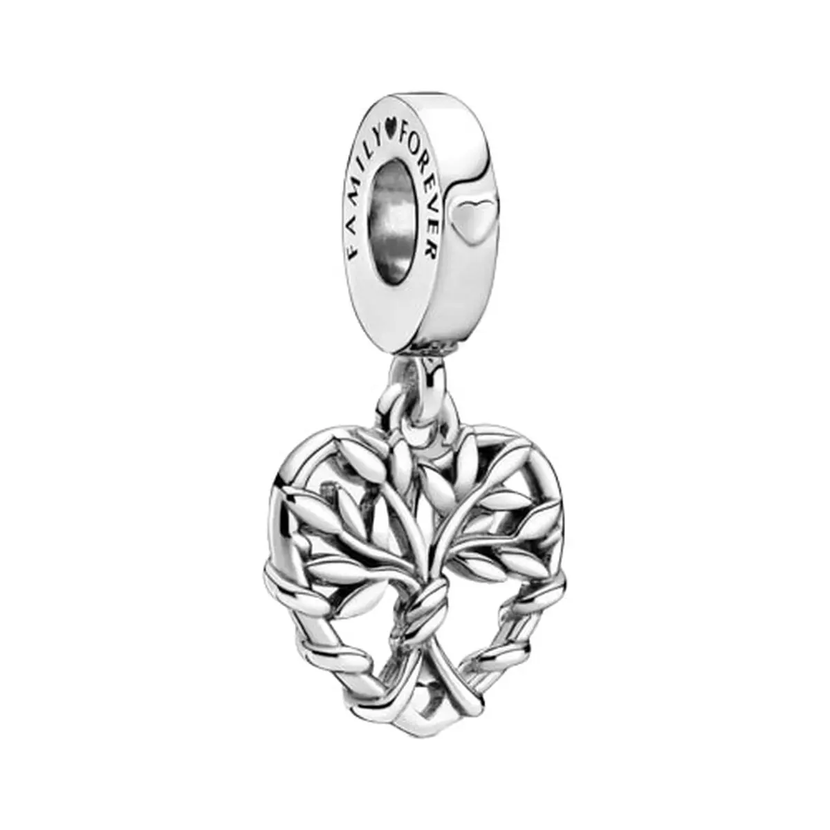 Charm da Donna Pandora HEART FAMILY TREE DANGLE CHARM