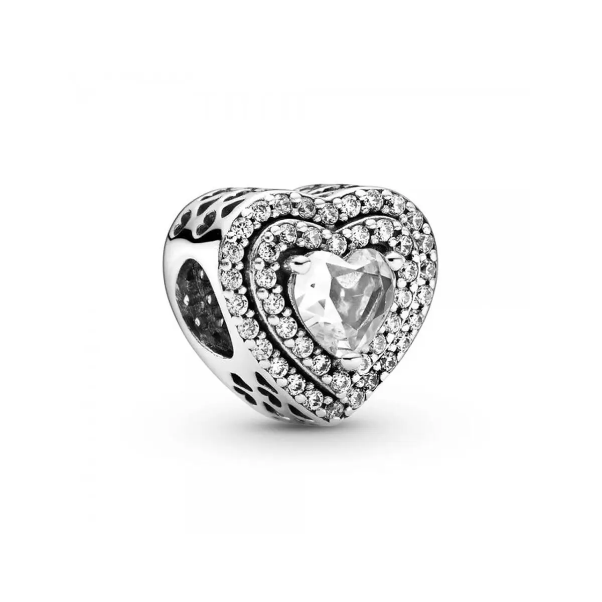 Perlina Donna Pandora SPARKLING LEVELLED HEARTS