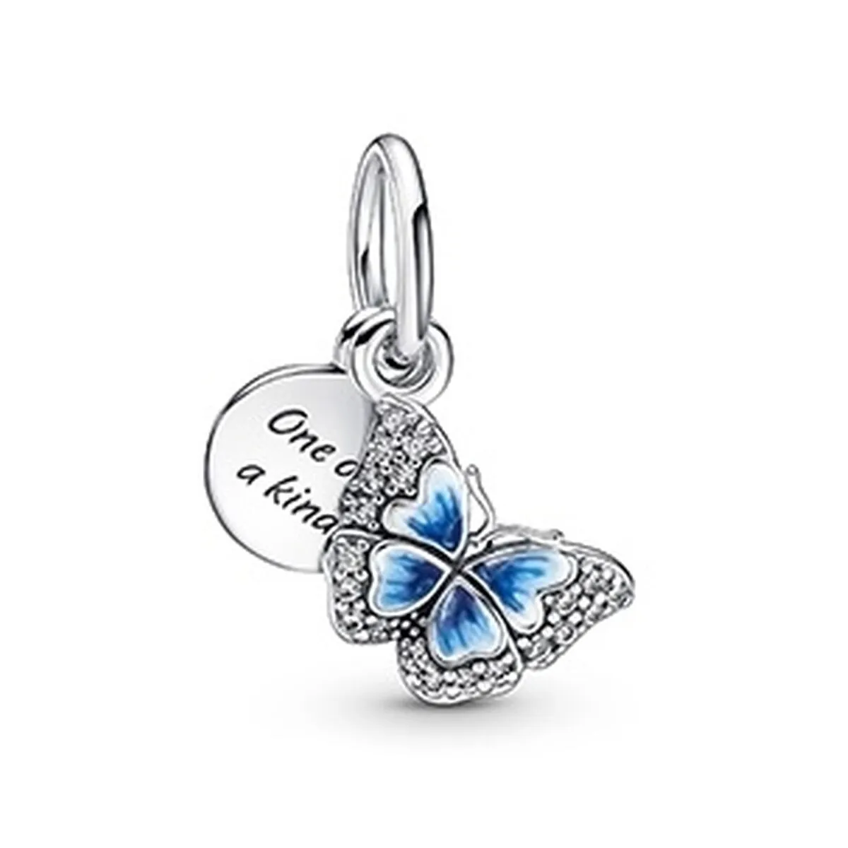 Perlina Donna Pandora BLUE BUTTERFLY