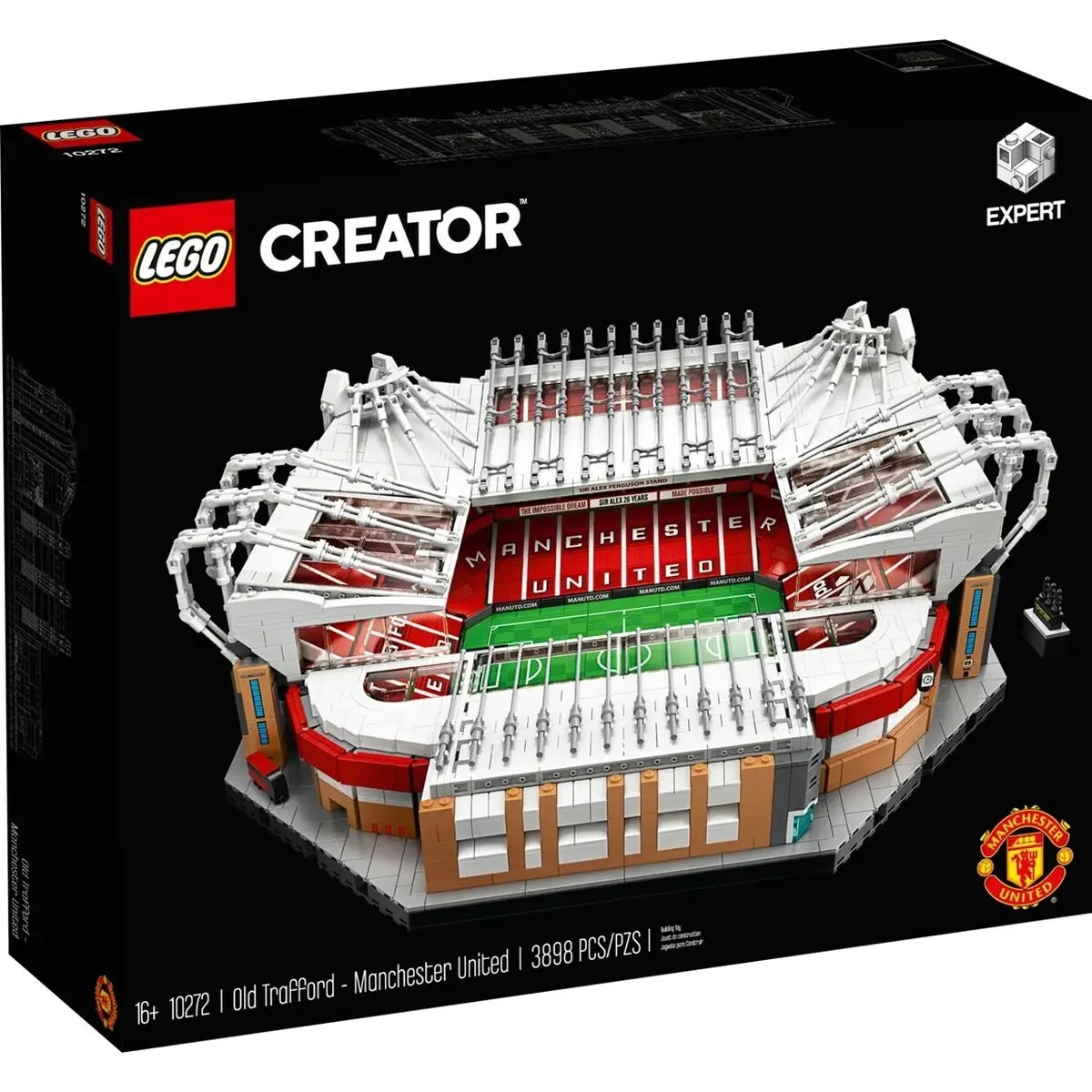 Set di Costruzioni Lego 10272 OLD TRAFFORD - MANCHESTER UNITED Nero