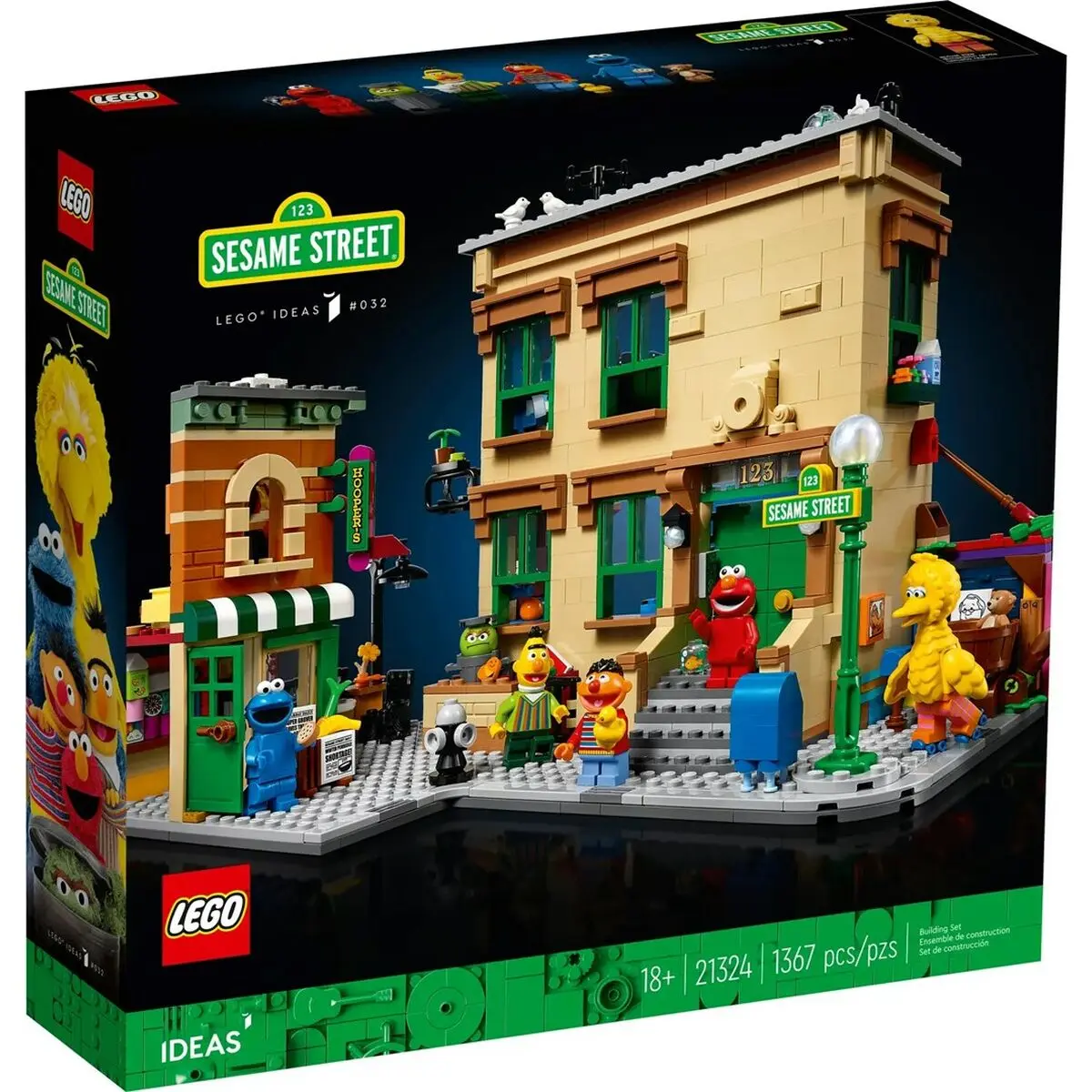 Playset Lego 21324 16,2 x 2 x 21 cm 1367 Pezzi