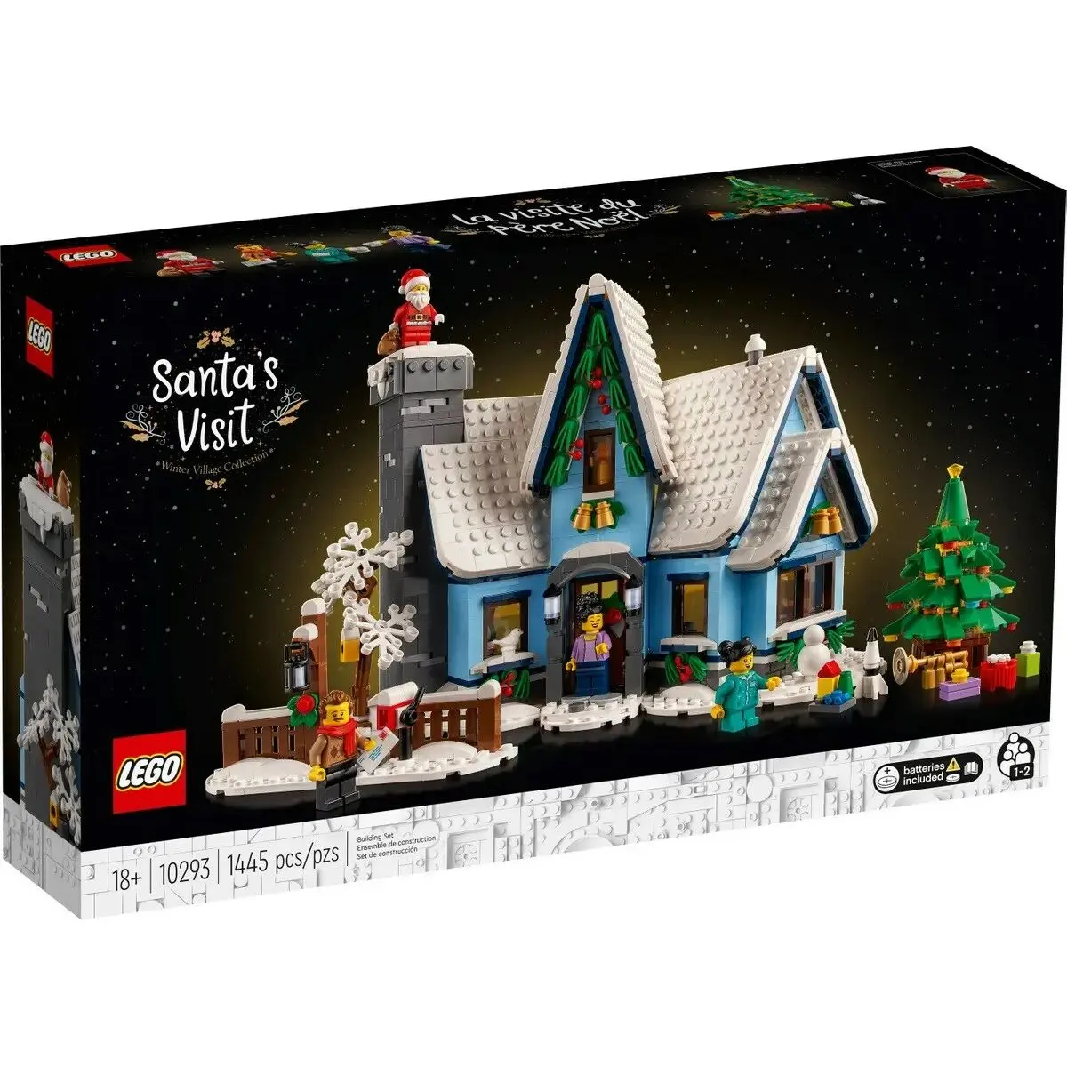 Set di Costruzioni Lego 10293 Nero