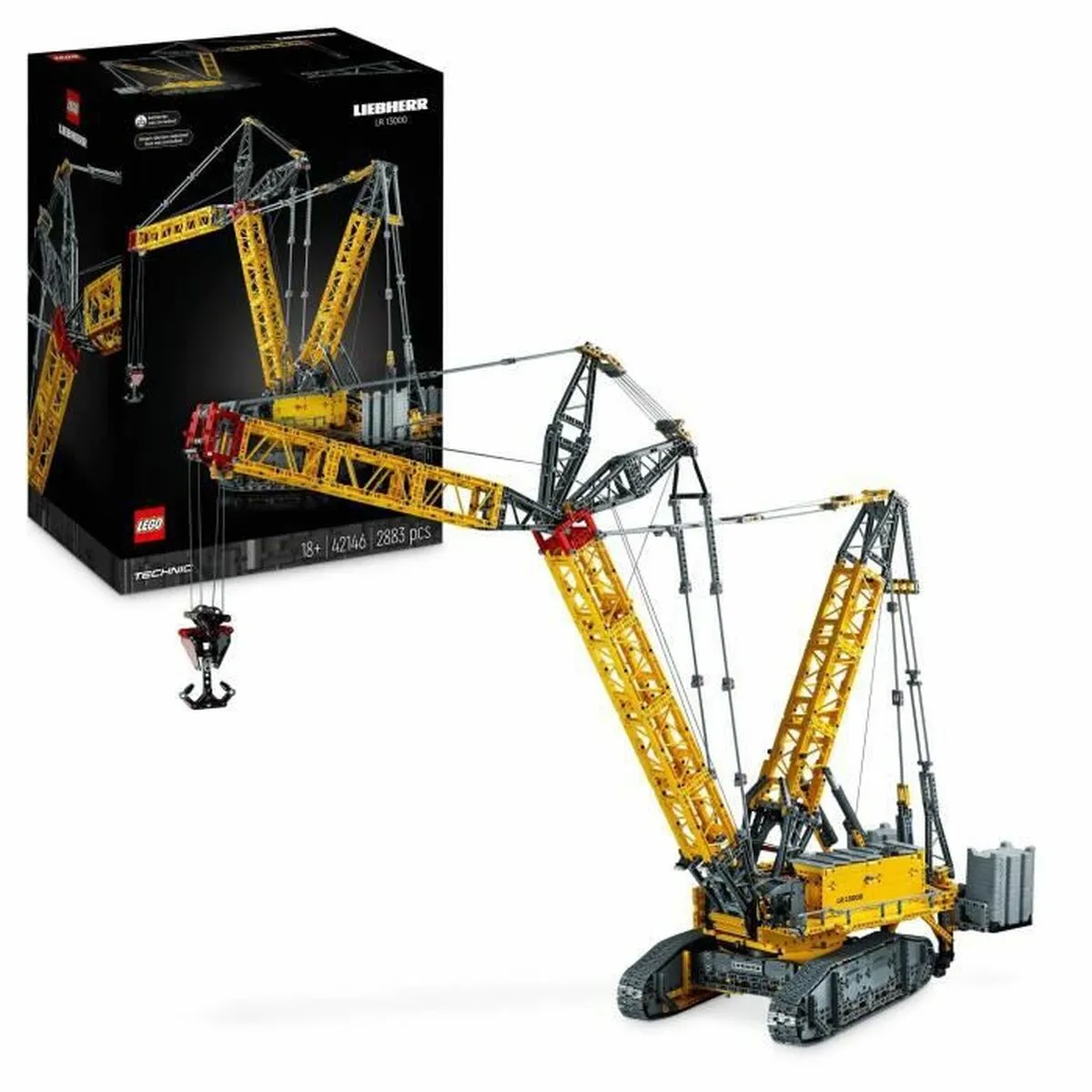 Playset di Veicoli Lego Liebherr 42146 