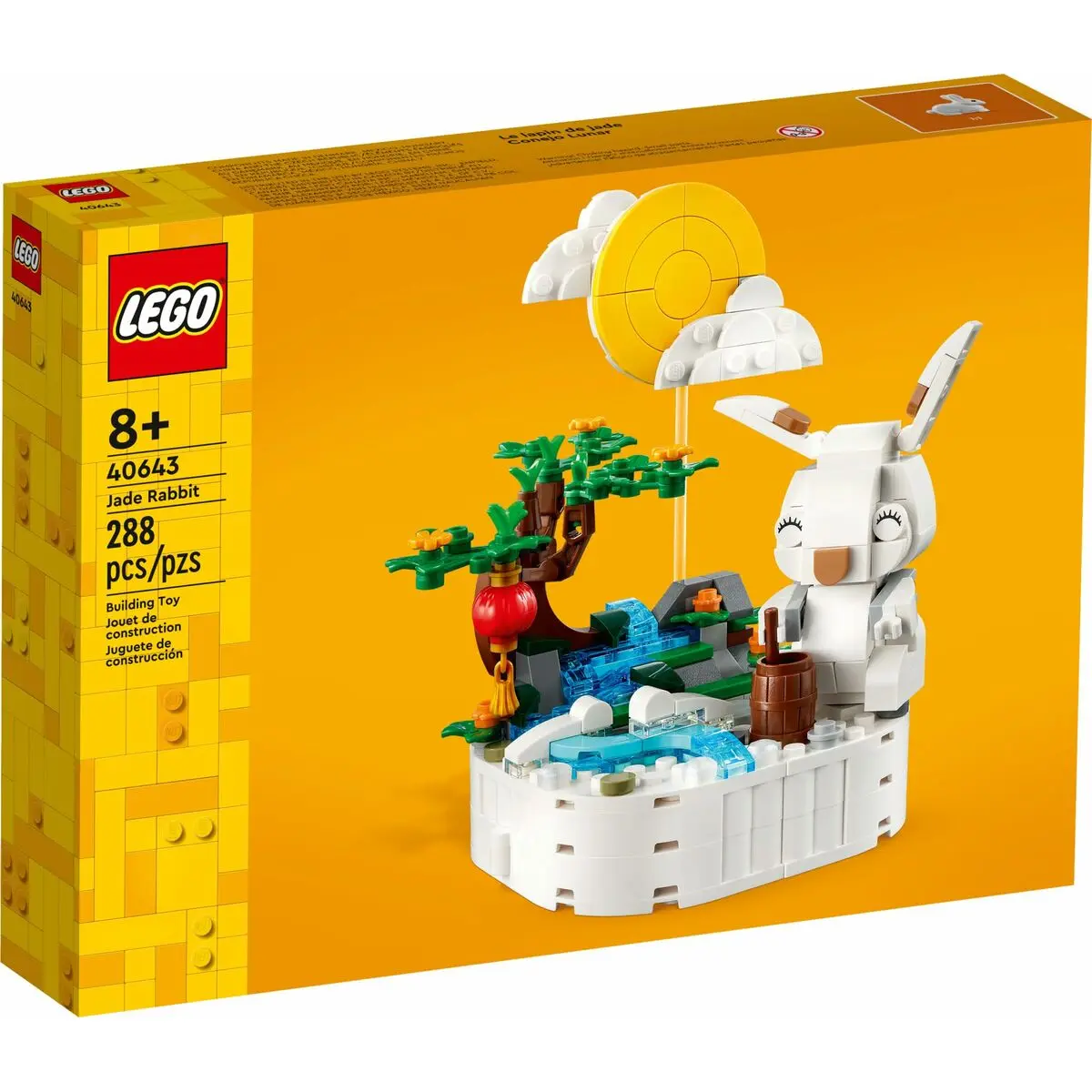 Set di Costruzioni Lego Conejo de Jade Bianco