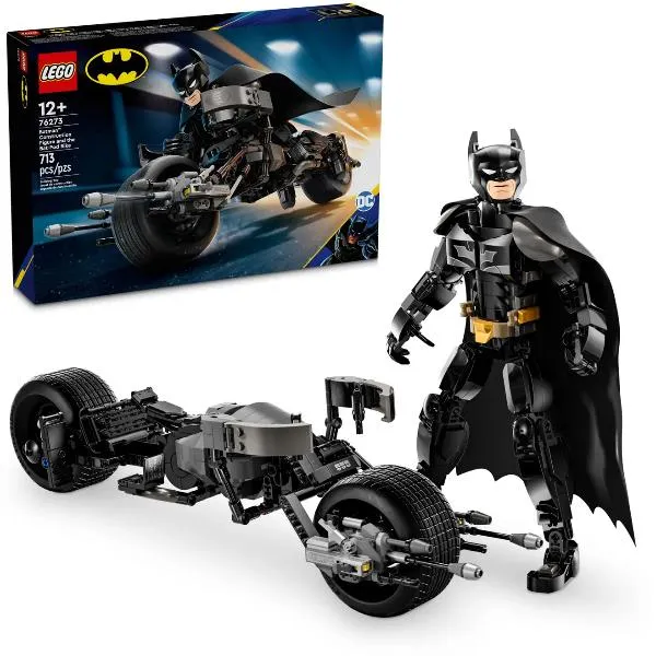 PERSONAGGIO BATMAN CON BAT-POD