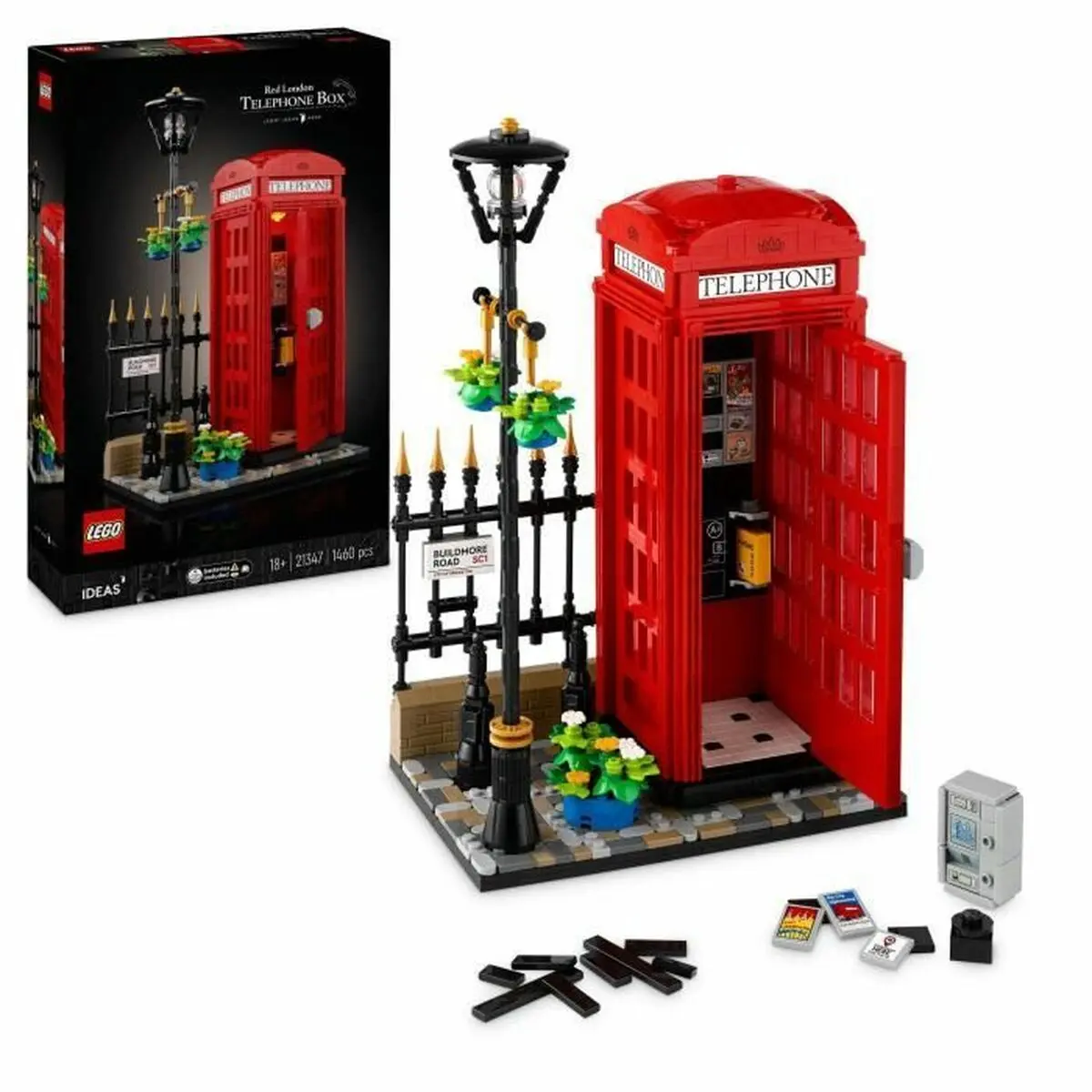 Set di Costruzioni Lego Cabina Telefónica Roja de Londres