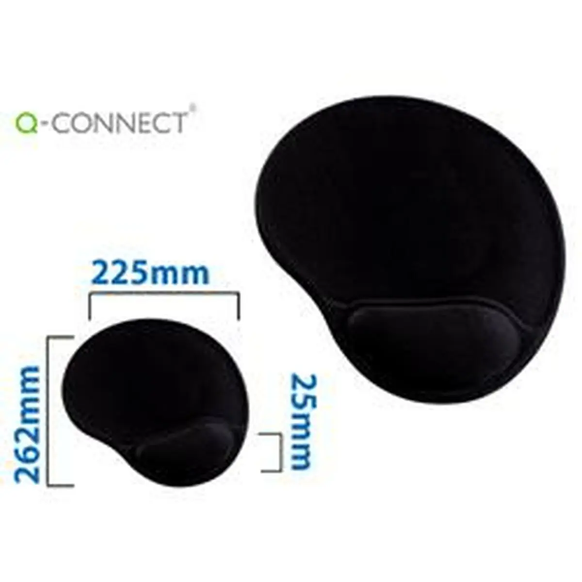 Tappetino per Mouse Q-Connect KF02213 Azzurro