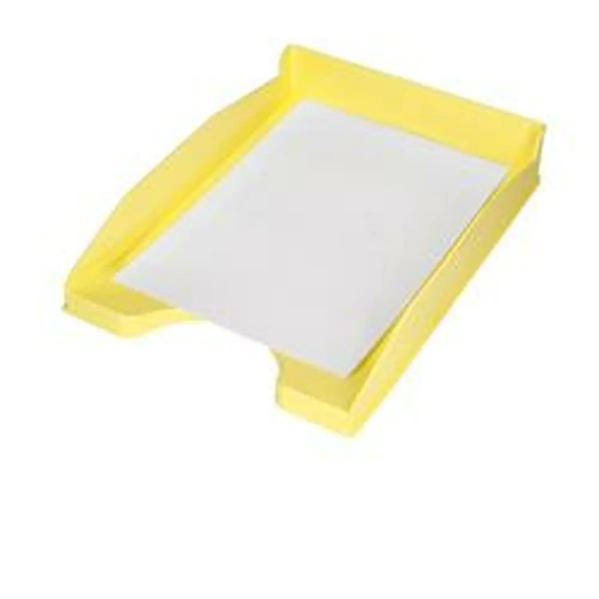 Vassoio Portadocumenti Q-Connect KF17162 Giallo Plastica 1 Unità