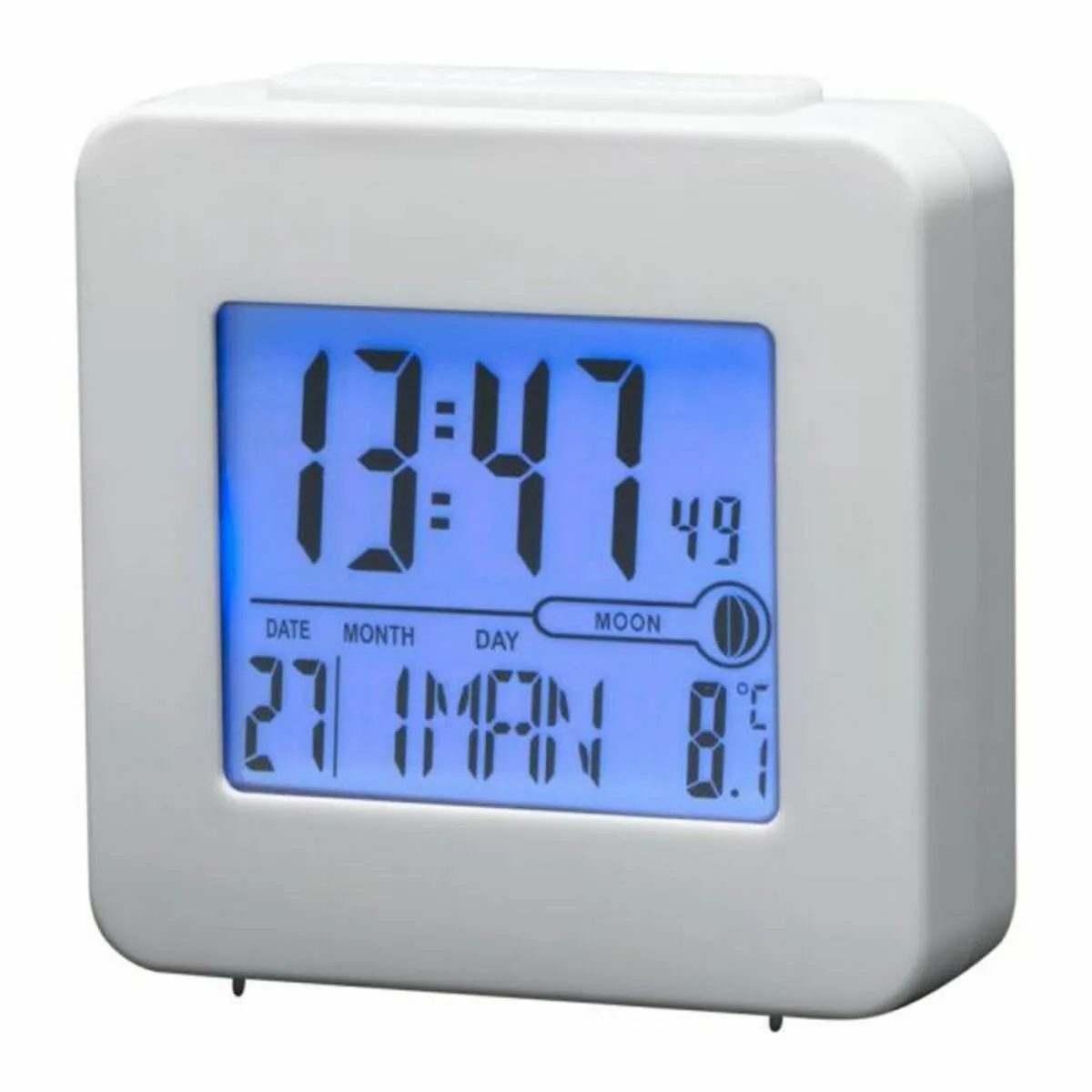 Orologio Sveglia Denver Electronics REC-34WHITE Bianco