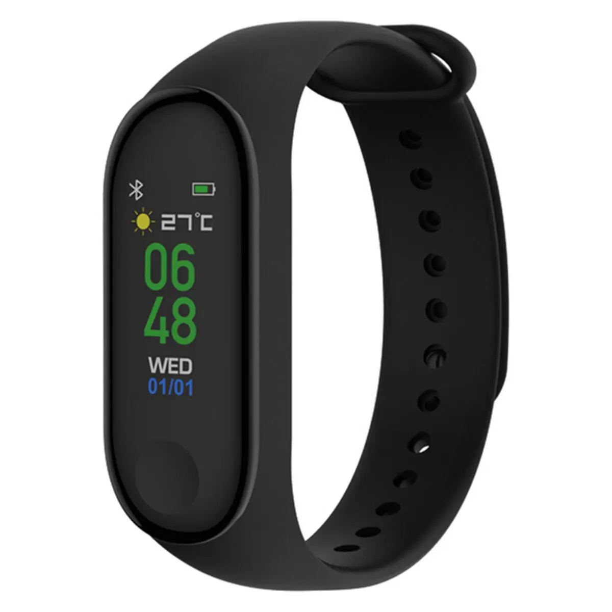 Orologi Sportivi Denver Electronics BFH240 0,96" TFT 90 mAh Nero 0,96"