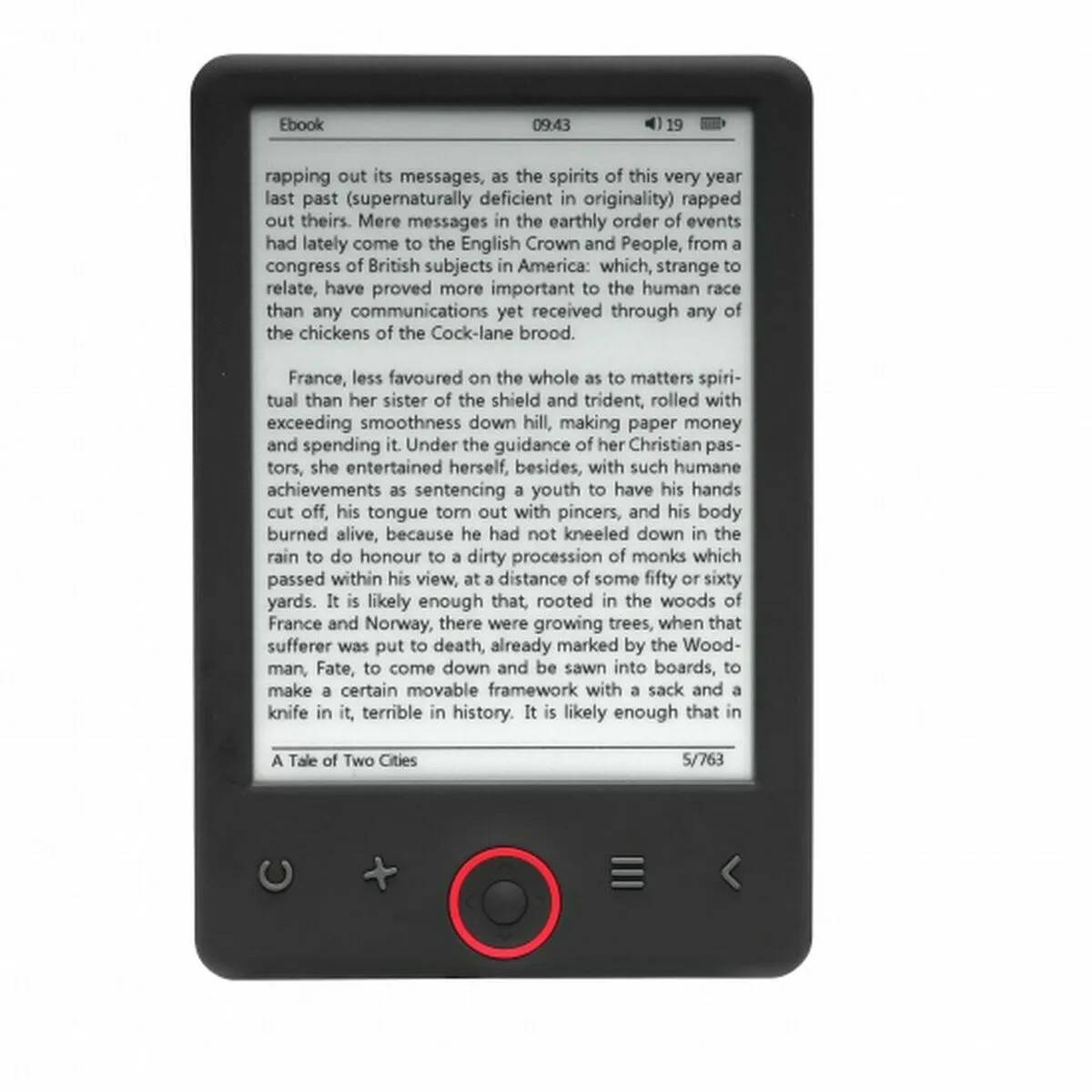 E-Book Denver Electronics EBO-635L 4GB 4 GB 6"