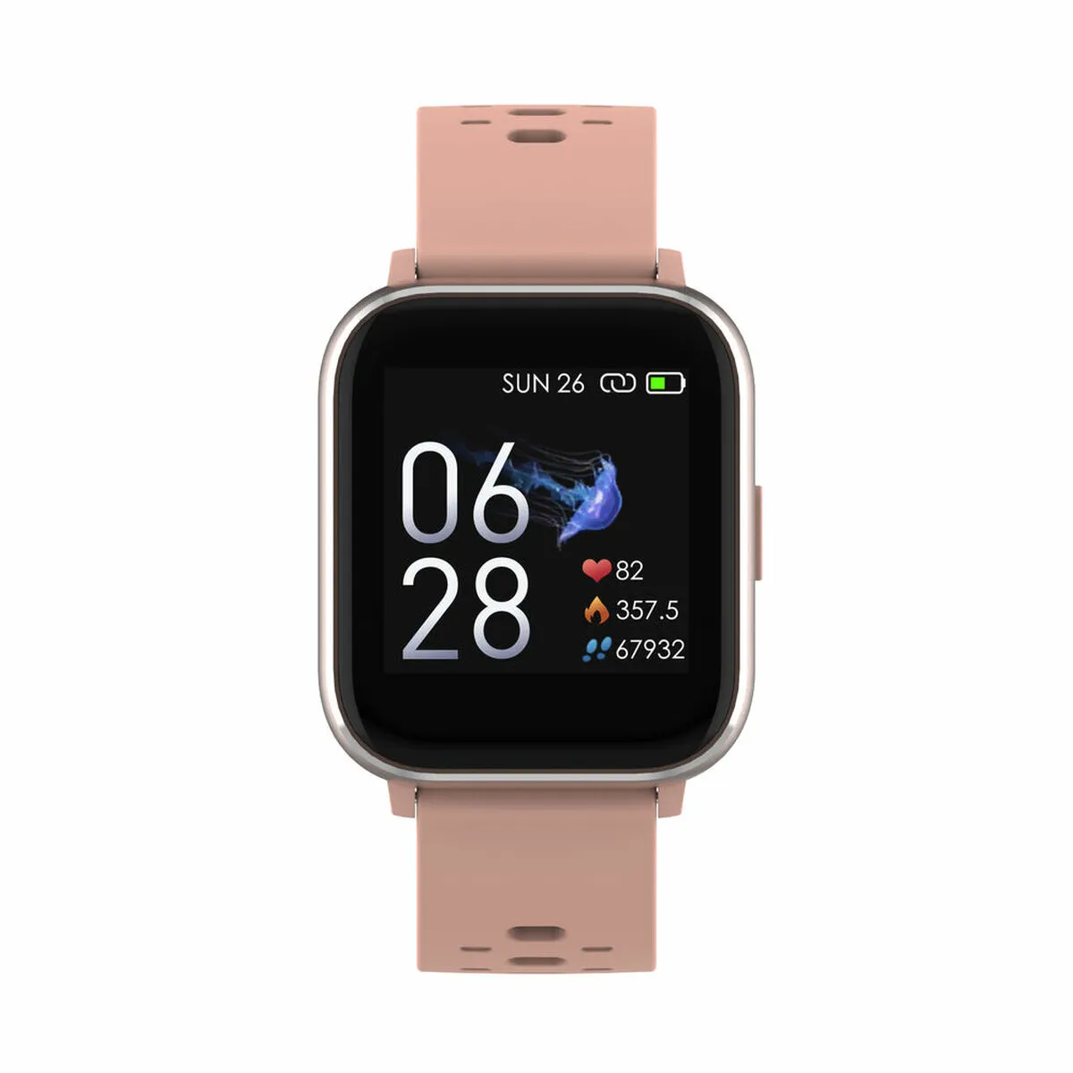 Smartwatch Denver Electronics SW-162 Rosa Nero Argentato 1,4"