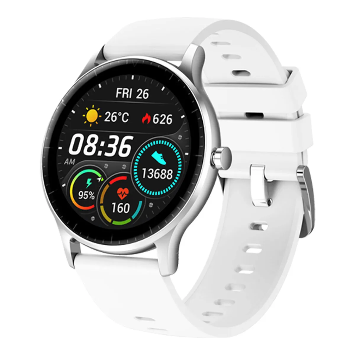 Smartwatch Denver Electronics SW-173WHITE Bianco 1,28"