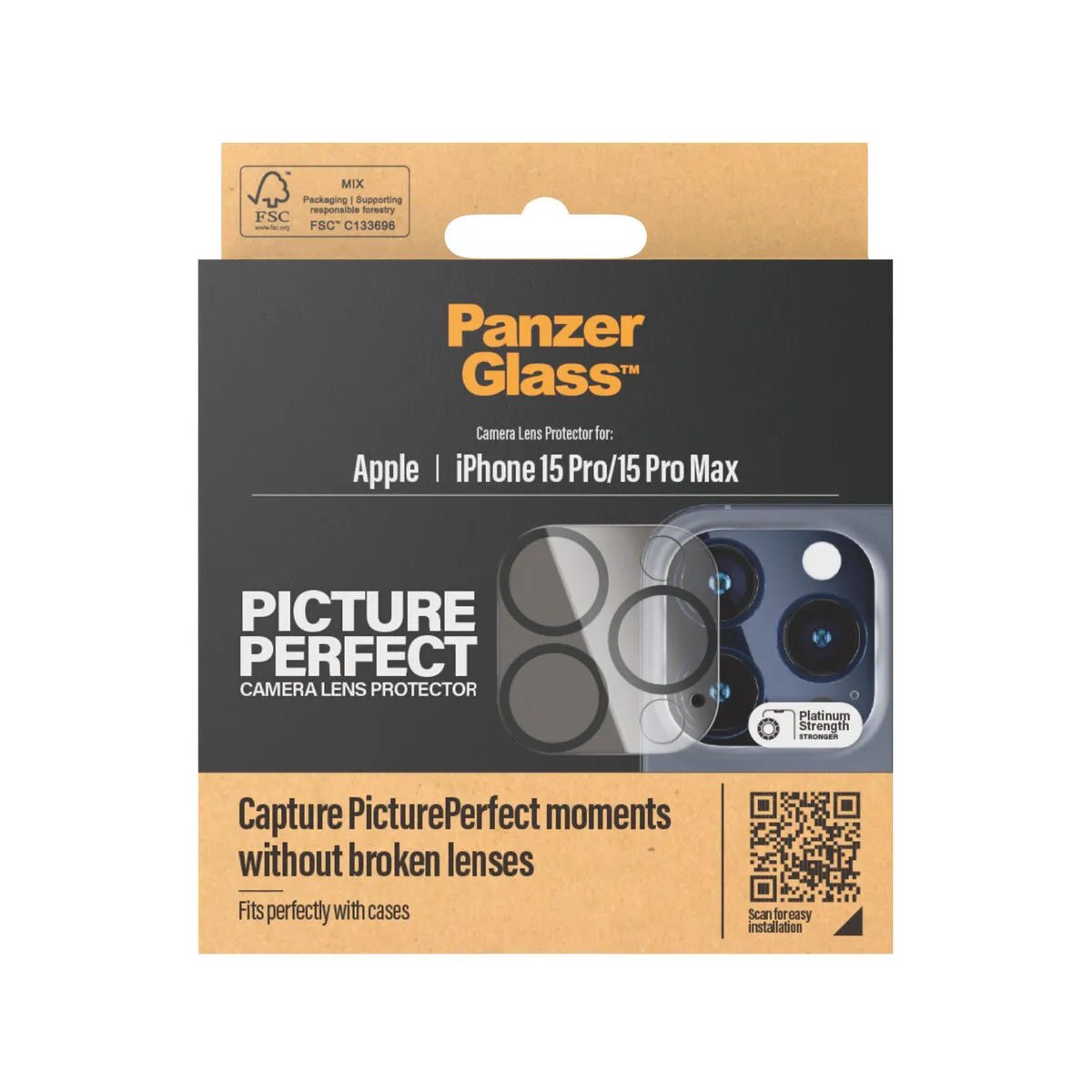 Protettore Schermo per Cellulare Panzer Glass 1137 Apple