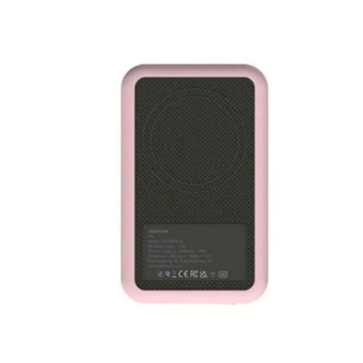 Power Bank con Caricabatterie senza fili Kreafunk Rosa 5000 mAh