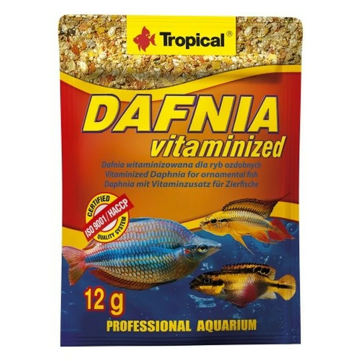 Mangime per pesci Tropical Dafnia Vitaminized 12 g