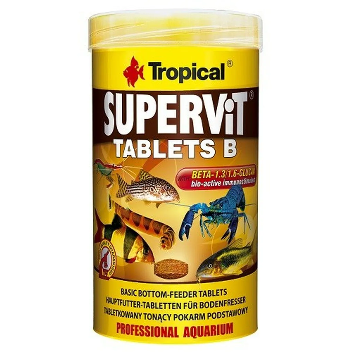 Mangime per pesci Tropical Supervit Tablets B 150 g