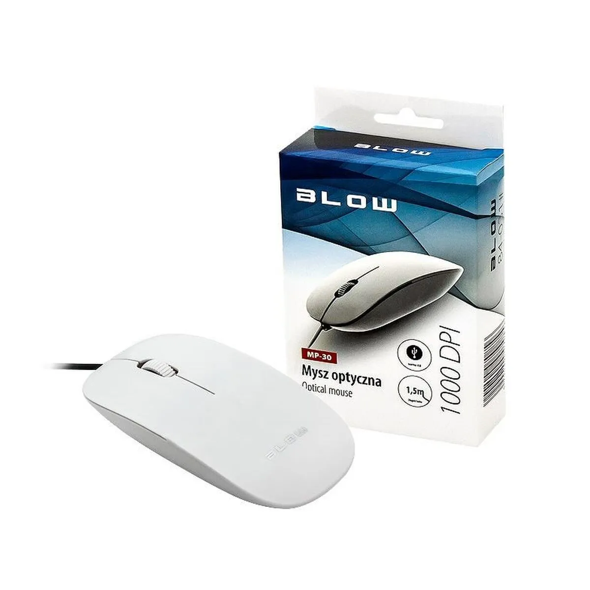 Mouse Blow MP-30 Bianco