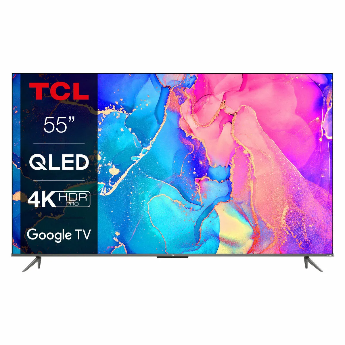 Smart TV TCL 55C631 55" 4K Ultra HD QLED Wi-Fi Direct-LED