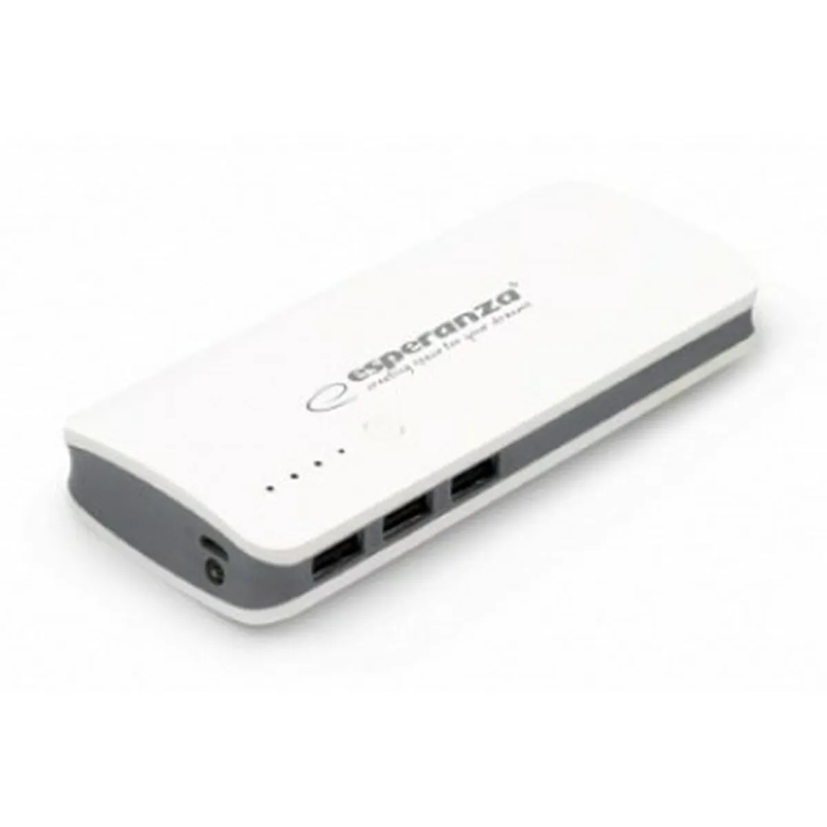 Power Bank Esperanza EMP106WE Bianco Grigio Bianco/Grigio 8000 mAh