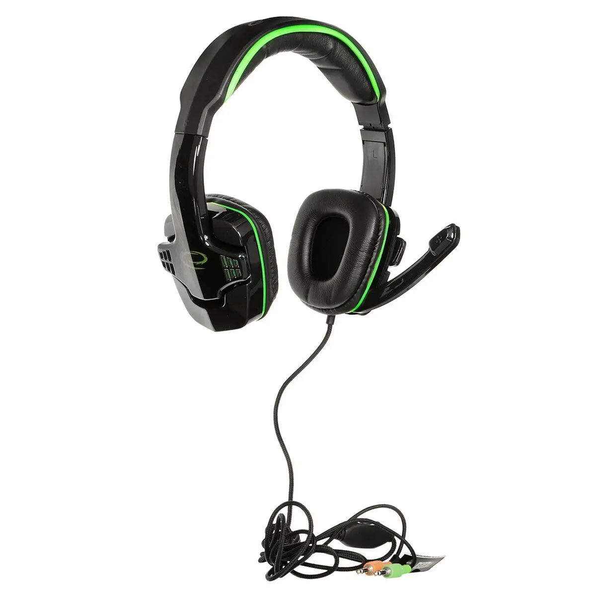 Auricolari con Microfono Esperanza EGH310G Verde Nero