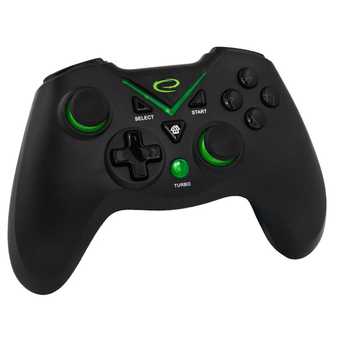 Controller Gaming Esperanza EGG112K Nero Verde Microsoft Xbox One PC PlayStation 3