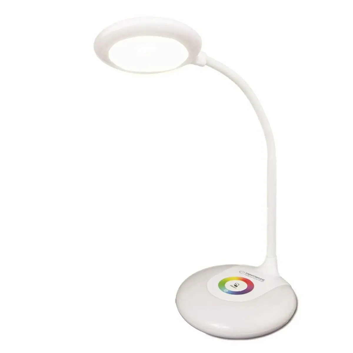 Lampada da scrivania Esperanza ELD117 Bianco Plastica 3 W