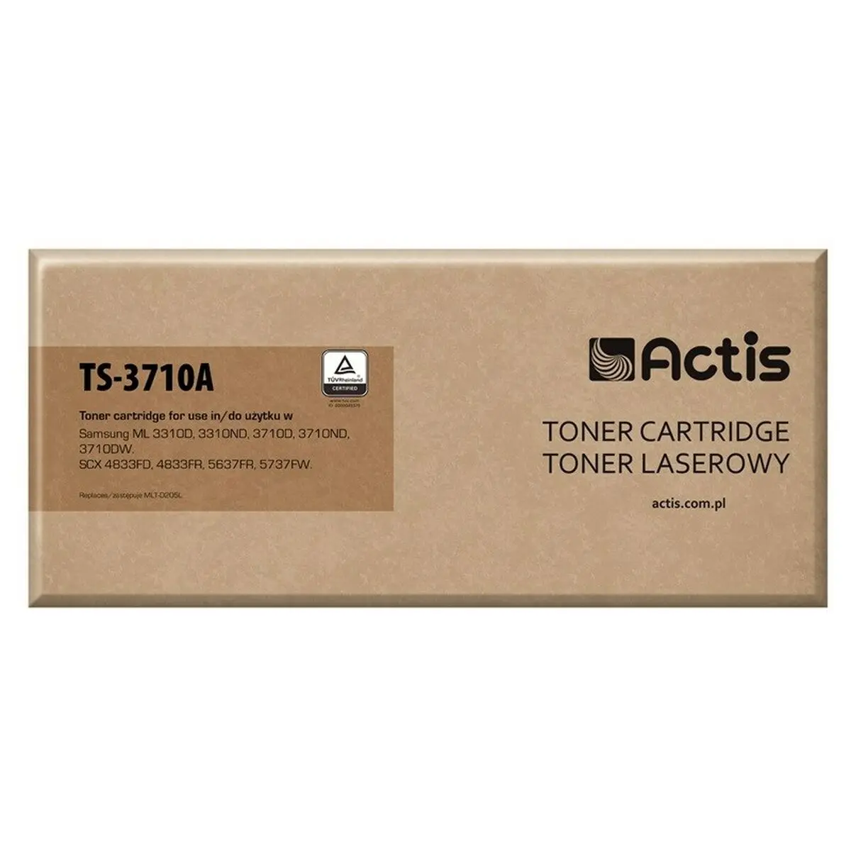 Toner Compatibile Actis TS-3710A Nero