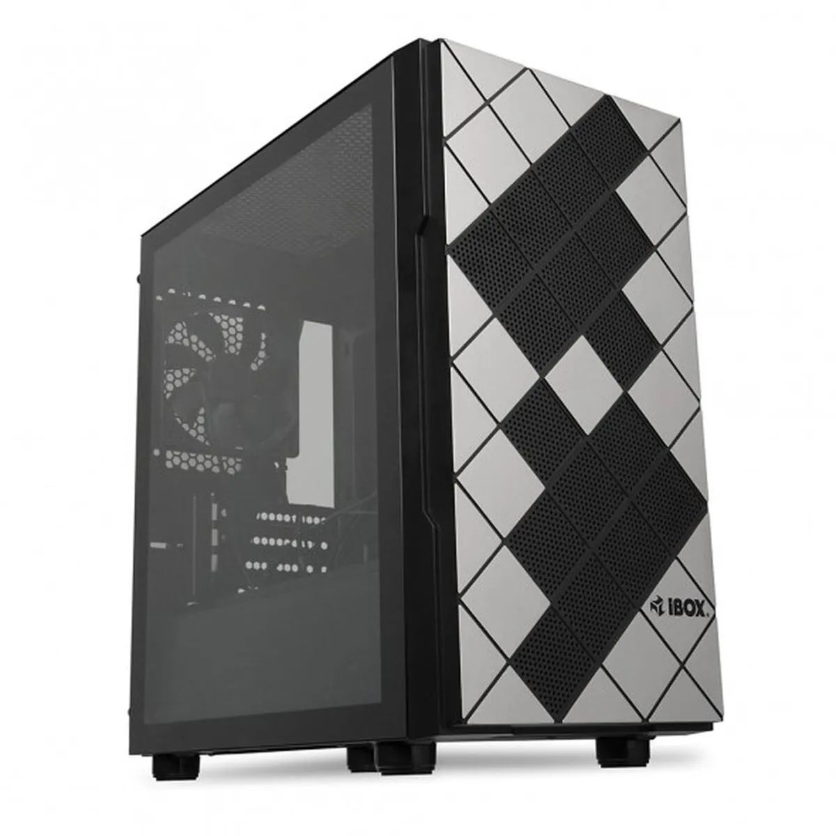 Case computer desktop ATX Ibox PASSION V6 Nero