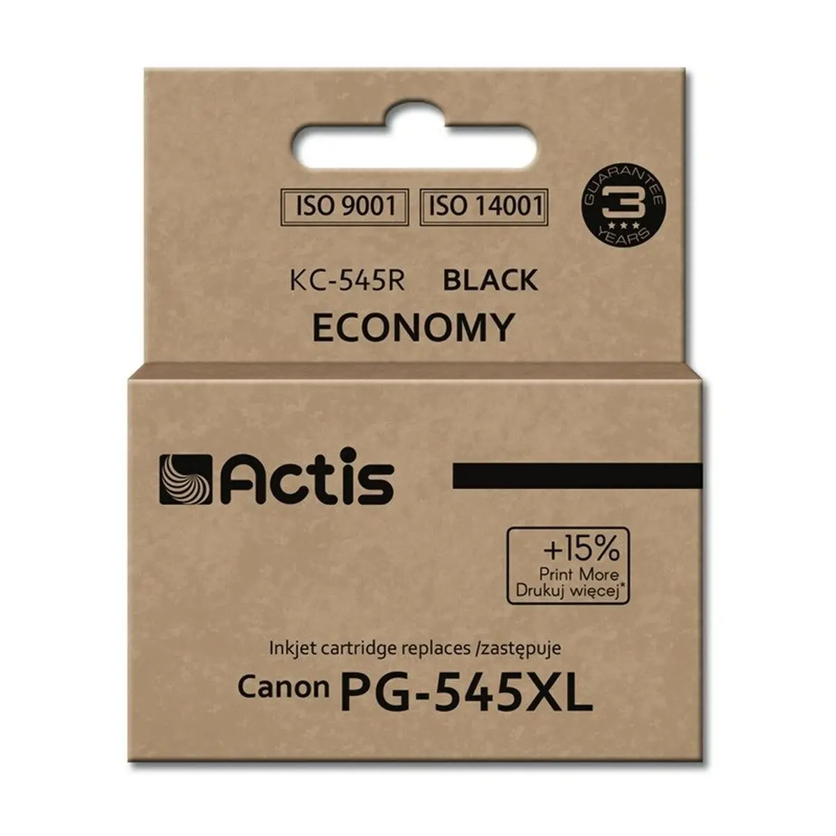 Cartuccia d'inchiostro compatibile Actis KC-545R Nero