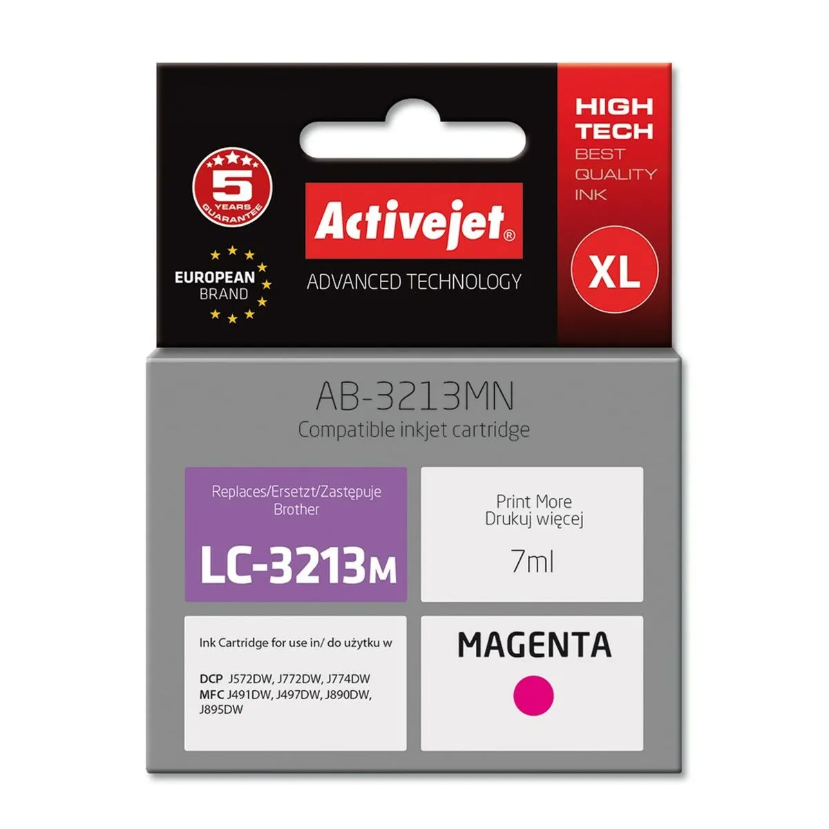 Cartuccia ad Inchiostro Originale Activejet AB-3213MN Magenta