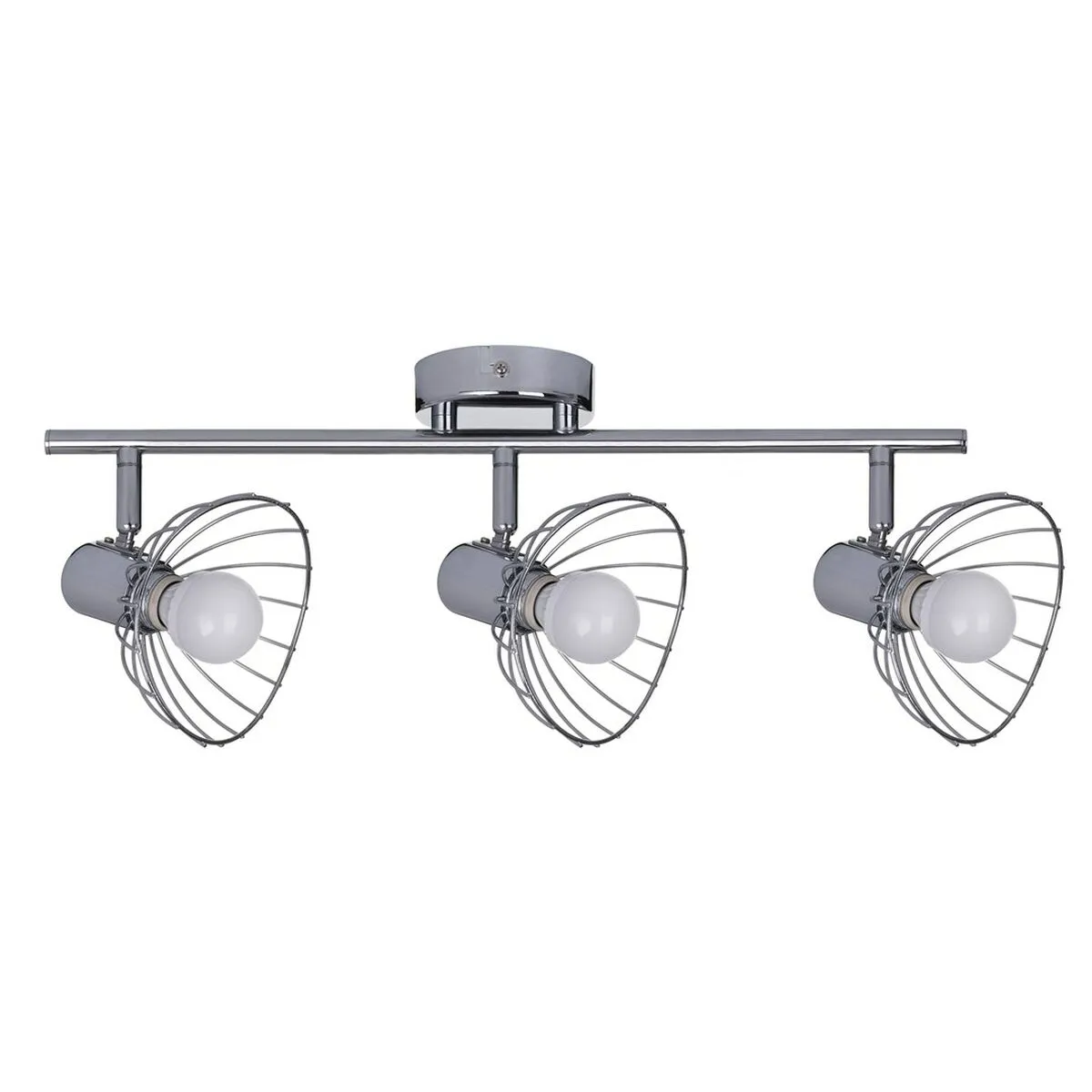 Lampadario Activejet AJE-GIZEL 3P Argentato Metallo 40 W