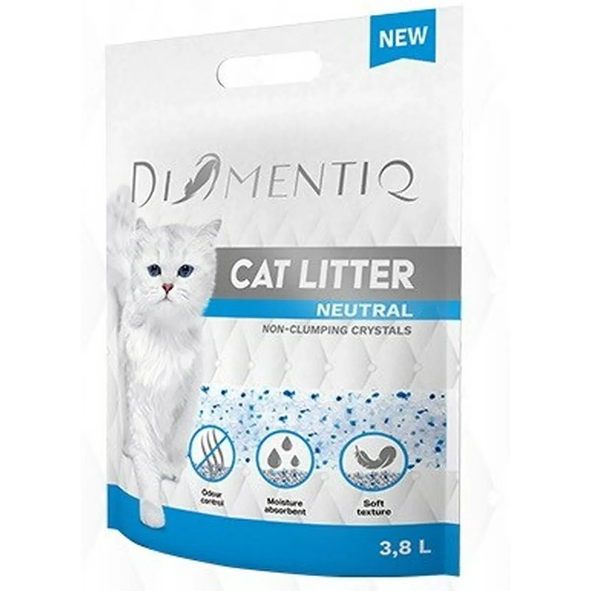 Sabbia per Gatti Diamentiq Neutral 3,8 L