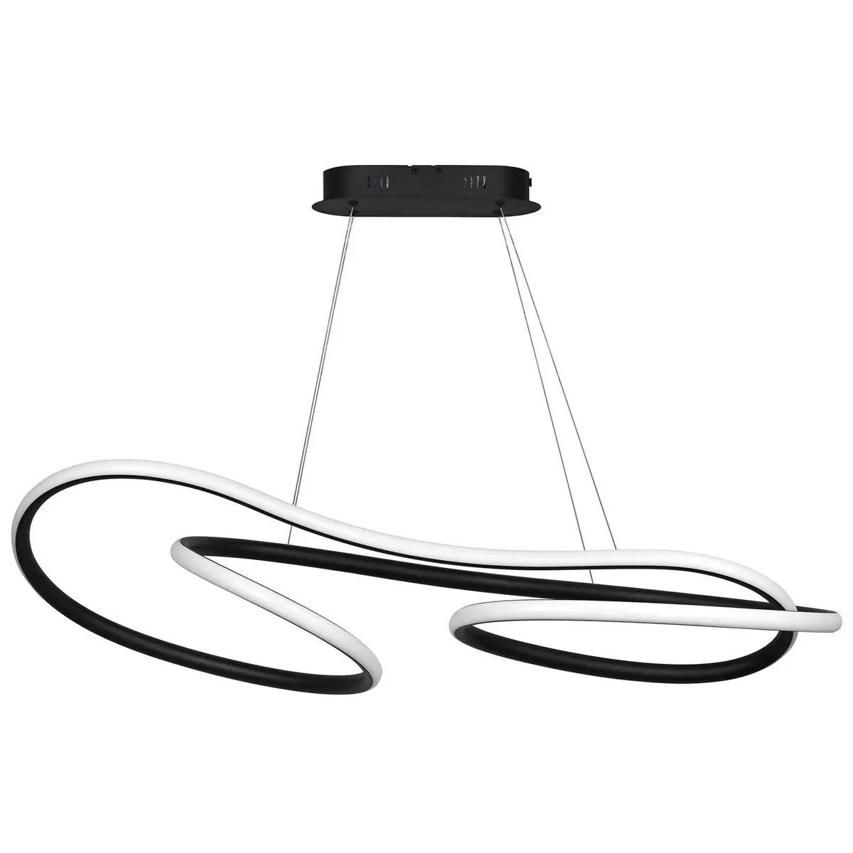 Lampadario Activejet AJE-LARO LW Bianco Nero 64 w 7800 Lm